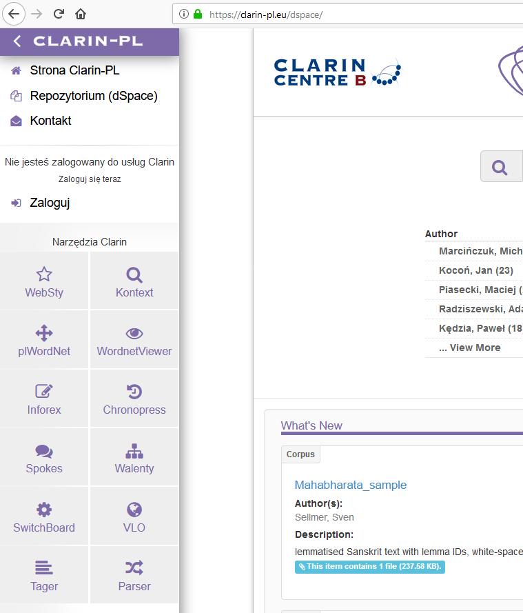 Przeglądanie drzew online