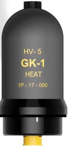 Głowice: a) kumulacyjno-odłamkowa GK-1 HEAT, b) termobaryczna GTB-1 FAE, c) odłamkowo-burząca GO-1 HE, d) ćwiczebna GO-1 HE-TP Photo 10.
