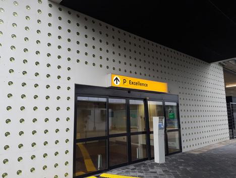 Betuwelijn Estetyka Oprócz zastosowania punktowych elementów