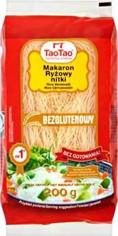 300 g 1,33 zł / 100 g Makaron ryżowy