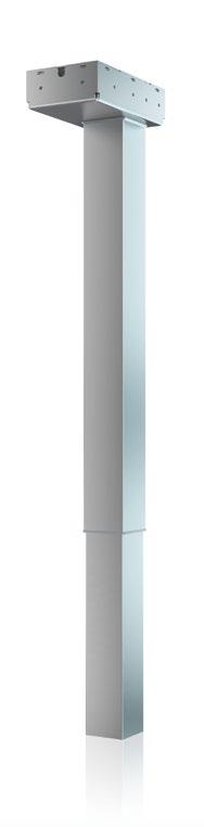 ELS3 Elektryczne kolumny Z elektrycznymi kolumnami ELS3 firmy SUSPA w łatwy sposób dostosujesz odpowiednią wysokość Twojego biurka.