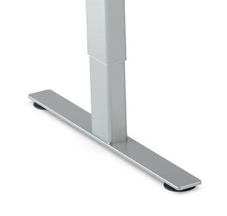 Stelaż FixFrame nie jest regulowany i dostępny w 4 rożnych długościach. Oferujemy różne kontrolery i panele sterujące tak jak w przypadku stelaża VariFrame (dostępne na stronach 6 i 7).