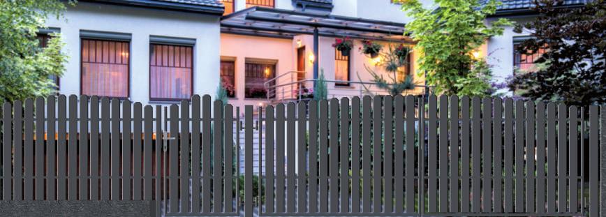 Wyglądem nawiązuje do prostych drewnianych sztachet.