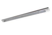 OPRAWY PRZEMYSŁOWE INDUSTRIAL LIGHTING OPRAWY ŚWIETLÓWKOWE / LED FIXTURES LED ZEBRA 1x120 - ścienno-sufitowa oprawa na świetlówki LED T8 z zasilaniem jednostronnym, - obudowa wykonana z blachy