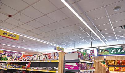 OPRAWY PRZEMYSŁOWE INDUSTRIAL LIGHTING OPRAWY LED / LED FIXTURES NEXLINE 31W 4000K - możliwość łączenia opraw, - możliwość dopasowania koloru paska w oprawie, - w skład oprawy wchodzą wbudowane lampy