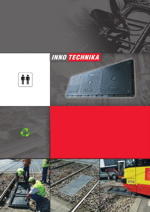 Studnie tramwajowe - pętle indukcyjne STUDNIE TP 20/7 IN B-125 i D-400. Służą do układania tramwajowych pętli indukcyjnych. ZALETY Korpus wykonany z tworzywa polimerowego Polipit.