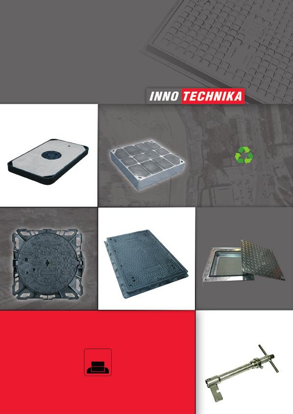 Zwieńczenia studni z różnych materiałów Betonowe z ramą ocynkowaną w klasie B-125, D-400 Do wypełnienia kostką, z ramą ocynkowaną w klasie B-125, D-400 Żeliwne w klasie A-15, B-125, D-400, F-900 Z