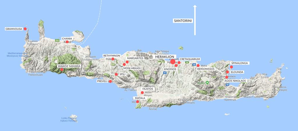 Santorini - wiem, że Santorini nie jest na Krecie :D ALE: jeśli będziesz mieć możliwość wybrania się z Krety na Santorini - to ja bardzo