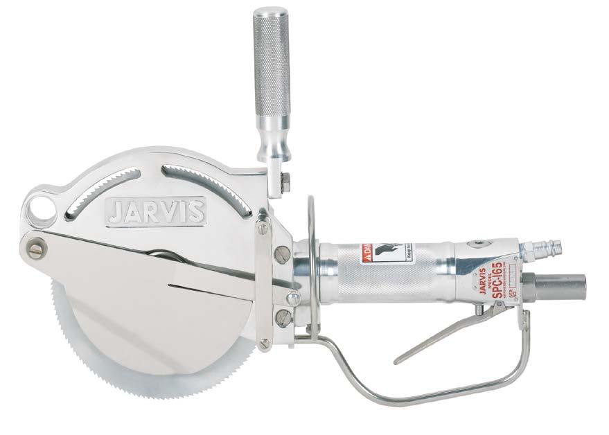 JARVIS Model SPC 165 PNEUMATYCZNA PIŁA TARCZOWA JARVIS jest już w Polsce Jarvis Zapewnia Bezpłatny Serwis i Szkolenia Z