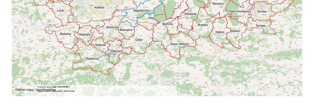 Mat-Bus, Niepołomicka Strefa Inwestycyjna, Miasto Kraków działania w ramach grupy interesariuszy: prace studialne, związane z nowymi inwestycjami infrastrukturalnymi (zjazd