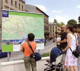 signs at the main national, regional and district roads. MSIT: read about Małopolska!