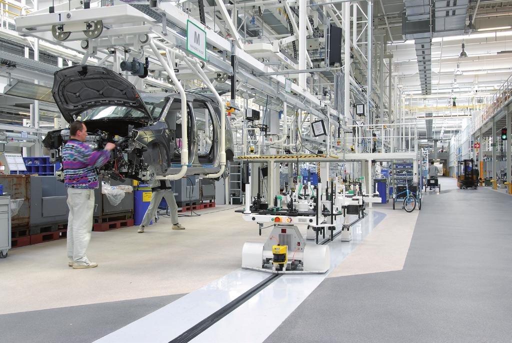 Grubopowłokowe systemy posadzkowe Grubopowłokowe systemy posadzkowe są stosowane w strefach dużych obciążeń mechanicznych, intensywnego ruchu i silnych obciążeń chemicznych.