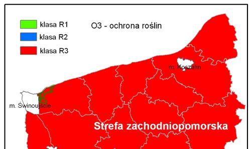 stref pod kątem poziomu