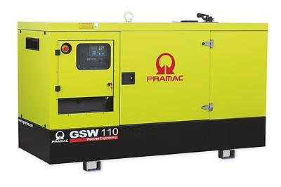 GSW110P Główne parametry Częstotliwość Hz 50 Napięcie V 400 Współczynnik mocy cos ϕ 0.8 Faza i połączenie 3 Współczynnik mocy Moc maksymalna LTP kva 114.67 Moc maksymalna LTP kw 91.