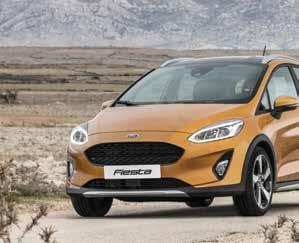 NOWY FORD FIESTA ACTIVE Wypsażenie Bezpieczeństw i nwe technlgie ACTIVE 1 ACTIVE 2 Inteligentny System Bezpieczeństwa (IPS) System ABS z elektrnicznym układem pdziału siły hamwania (EBD) raz układem