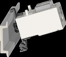 szynie DIN KROK 1 KROK 2 1 2