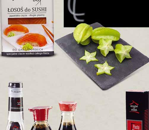 79 SOS DO SUSHI I SASHIMI 150 ML 27559160 95 z VAT 6.43 SOS SOJOWY 150 ML 69814689 9 35 z VAT 10.10 4 62 z VAT 4.99 KARAMBOLA 10745834 WĘGORZ UNAGI 20 x 8/25 40824922 29 99 29 z VAT 31.