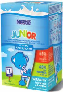 JUNIOR 700 g 41 99 NOWOŚĆ Deserek dla dzieci GERBER