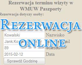 przycisku "Informacje dodatkowe o sposobie załatwienia sprawy", chcąc zrezygnowac z terminu wizyty