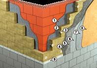 ISOFAS-LM Elewacje zewnętrzne Zastosowanie: Płyty lamelowe z wełny mineralnej o wymiarach 200x1200 mm stosowane na zewnątrz i wewnątrz obiektów budowlanych do izolacji termicznej, ogniowej i