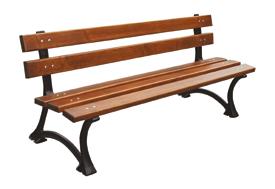 Ławka parkowa 150 FIEM-03-LP-150 dł. 150, wys. 73 szer.