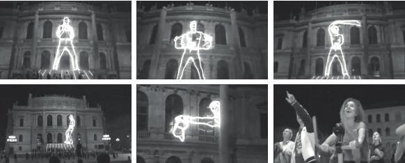 Badanie reakcji konsumentów na przekaz reklamowy 153 Rysunek 2. Sceny środkowe reklamy francuskiej wody mineralnej Contrex Rysunek 3.