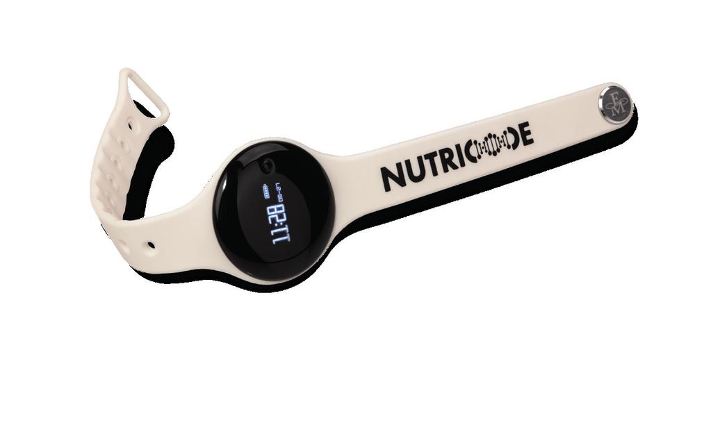 26 NUTRICODE NUTRICODE WIELOFUNKCYJNA BRANSOLETKA NUTRICODE FITNESS TRACKER ŚCIĄGNIJ APLIKACJĘ ZE STRONY!