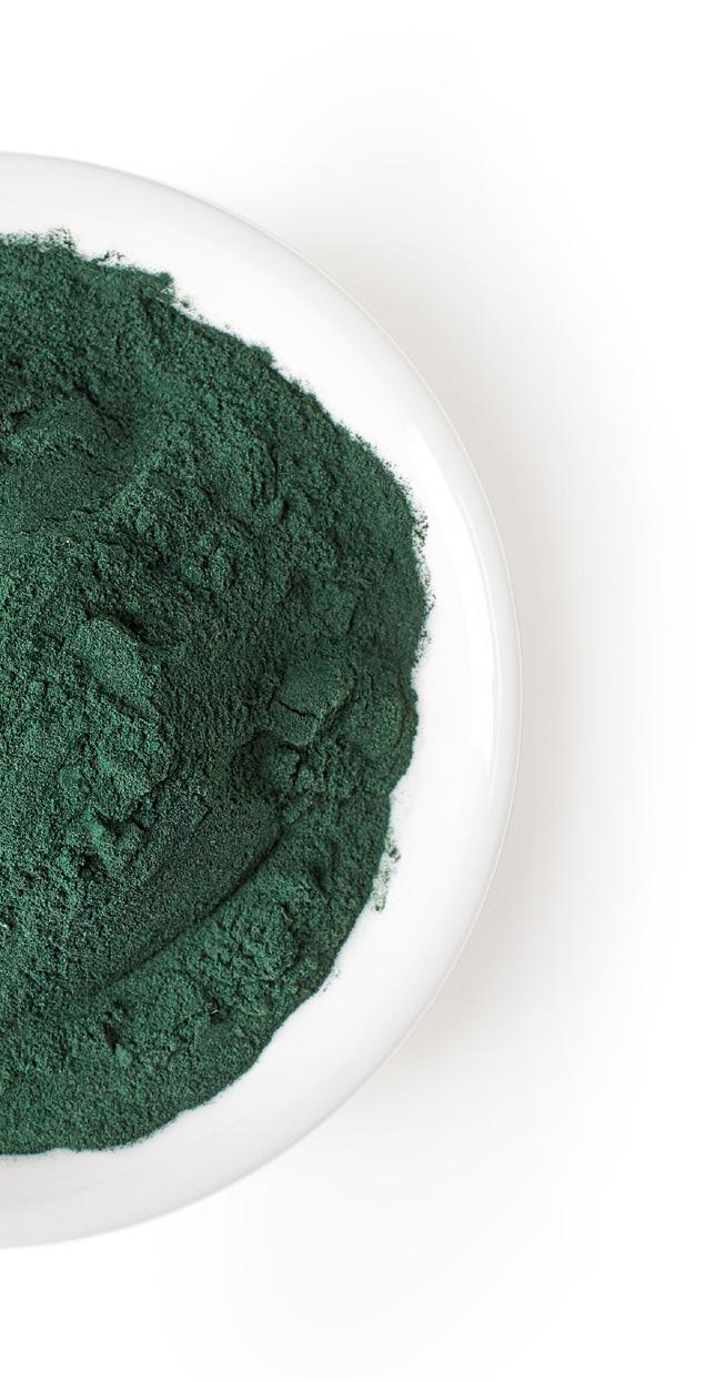 8 NUTRICODE BEAUTY DETOX NOWOŚĆ SPIRULINA ZIELONE SUPERFOOD Wyjątkowa alga, zaliczana do 10 najlepszych superproduktów, która zawiera 3-krotnie więcej białka niż mięso (ok.