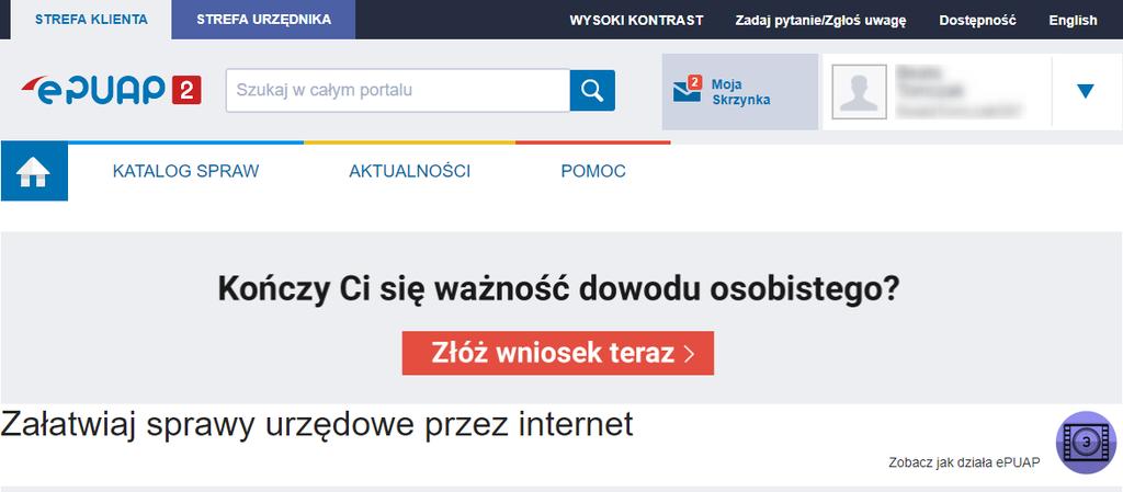 Strona 19 Jeśli chcesz zapoznać się z treścią dokumentu, który został przesłany, należy najpierw podpisać za