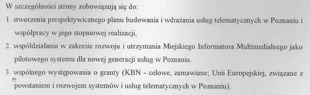 Poznaniu jest Porozumienie