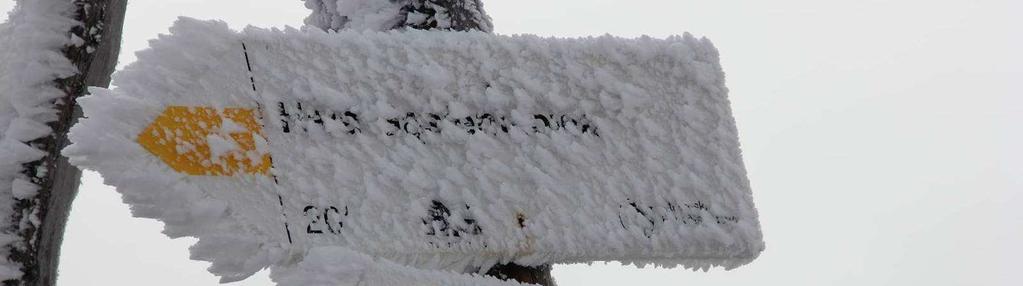 Turystyka - zasady Na szlakach turystycznych, na których uprawiana jest turystyka zimą, obowiązują znaki letnie.