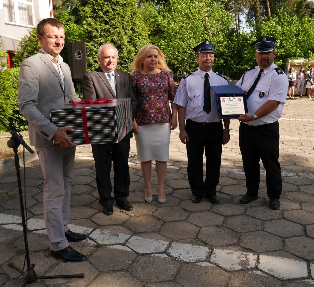Na zakończenie dh Andrzej Kozłowski odczytał list Prezesa Zarządu Głównego Związku Ochotniczych Straży Pożarnych RP Waldemara Pawlaka.