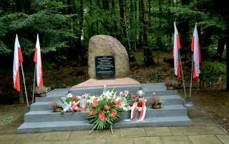 Poniżej tablica ufundowana przez ZBOWiD dla upamiętnienia jego kolegów Tadeusza Ciszka i Bronisława Zima. BRACIEJOWA 50.002742 N 21.408698 E BRACIEJOWA 49.980227 N 21.