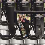 OR-VID-JS-101 Zestaw wideodomofonowy kolorowy EQUES 4 Zestaw wideodomofonowy kolorowy, ultra płaski monitor bezsłuchawkowy LCD 4, obsługuje dwa wejścia (możliwość podłączenia kamer
