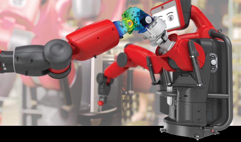Rozwiązania SOLIDWORKS Simulation obejmują następujące możliwości: ANALIZA SPADKU CIŚNIENIA ANALIZA CZĘSTOTLIWOŚCI ANALIZA ELEMENTÓW SKOŃCZONYCH ANALIZA STRUKTURALNA CIEPLNA ANALIZA STRUKTURALNA
