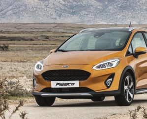 NOWY FORD FIESTA ACTIVE Wypsażenie Bezpieczeństw i nwe technlgie ACTIVE 1 ACTIVE 2 Inteligentny System Bezpieczeństwa (IPS) System ABS z elektrnicznym układem pdziału siły hamwania (EBD) raz układem