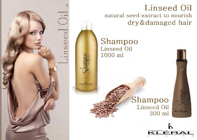 Szampon do włosów suchych i delikatnych. Semi di lino SHAMPOO szampon z siemienia 300ml lub 1l.