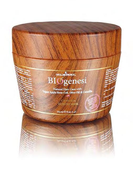 Biogenesi Sensitive 300ml szampon do włosów suchych, delikatnych i farbowanych z zawartością komórek macierzystych jabłoni, jaśminu i olejku migdałowego.