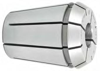 ER-GB DIN 6499-GB ER COLLETS FOR TAPPING TULEJKI ER DO GWINTOWNIKÓW H CONCENTRICITY AND REPEATABILITY: For ER11 - ER16: concentricity 10μm / repeatability 6μm For ER20 - ER40 (d/ = 3.5/2.7-9.0/7.