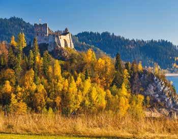Zamek w Czorsztynie, fot. K. Bańkowski Czorsztyn ruiny zamku królewskiego Kiedy w 1651 r.