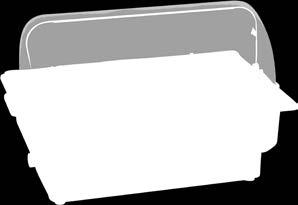 435090 Podgrzewacz elektryczny 570 350 285 13 0,9 230 429,- (527,67) POKRYWA ROLL-TOP GN 1/1 + POJEMNIK GN 1/1 pokrywa wykonana z poliwęglanu pojemnik