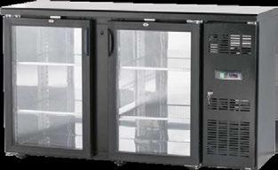 wymuszony obieg powietrza elektroniczny sterownik z wyświetlaczem temperatury automatyczne odszranianie automatyczne odparowanie skroplin samodomykające drzwi blokadą otwartych drzwi 4 półki w
