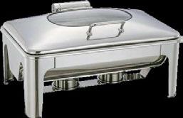 kociołki, 2 pokrywy, 2 łyżki W D H V P U Cena (zł) mm mm mm litry kw V netto (brutto) 433241 620 480 310 2 x 4 2,0 230 690,-