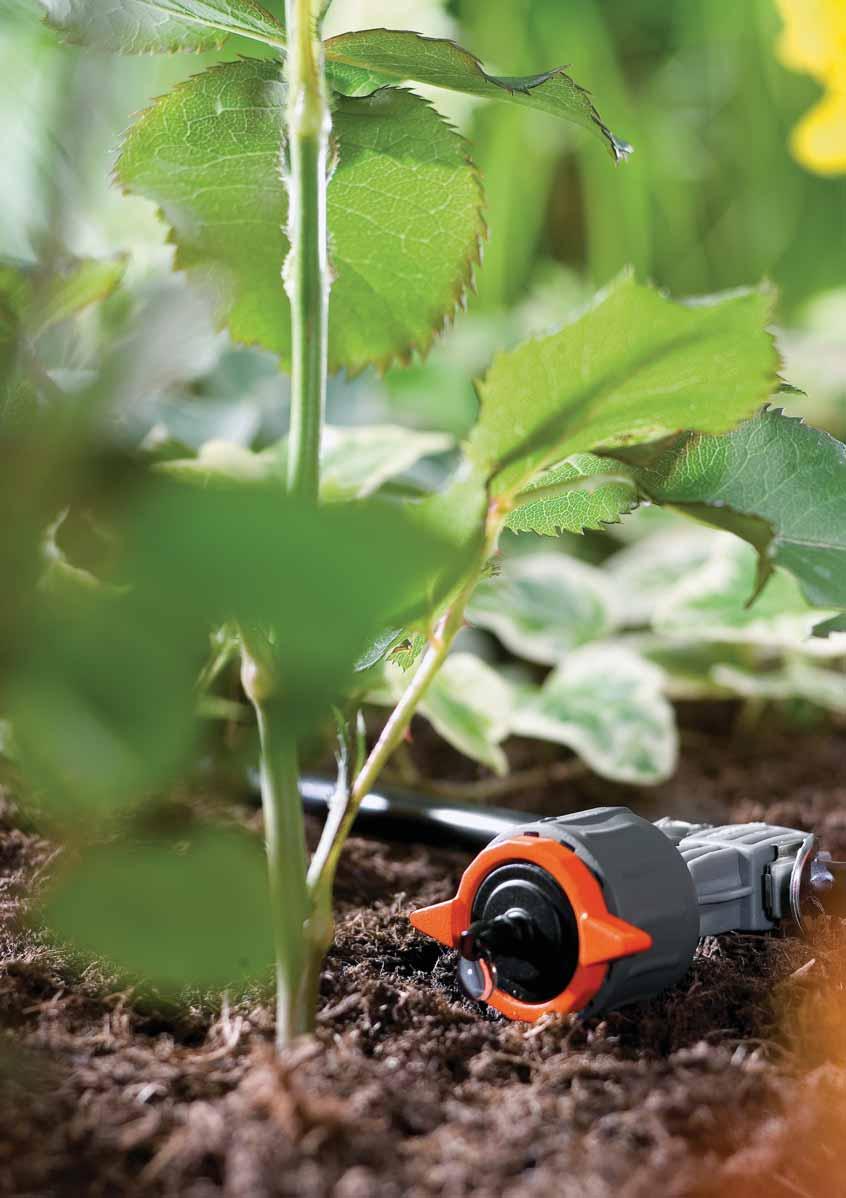 GARDENA Micro-Drip-System Komfortowe i oszczędne nawadnianie.