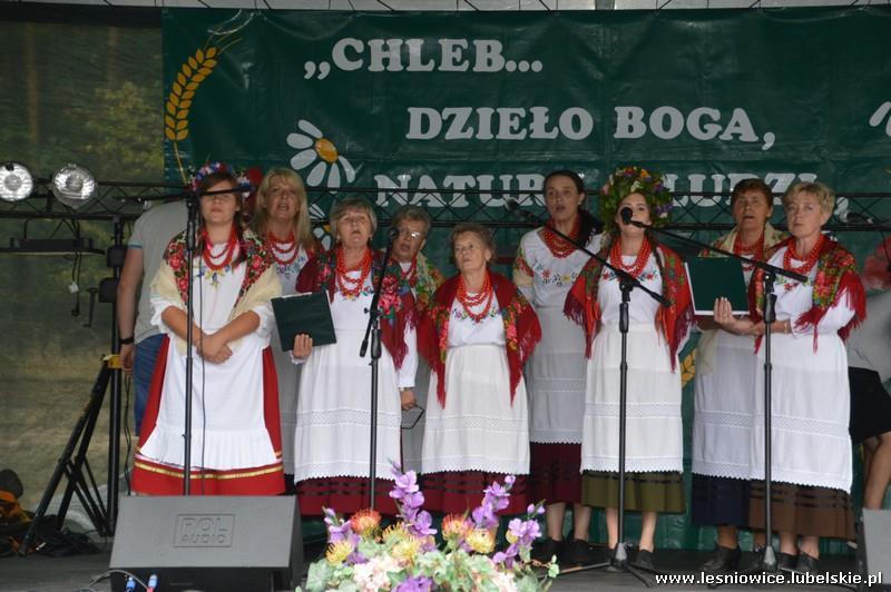 Bogato zaopatrzone stoiska handlowe, stoiska sołectw, atrakcje dla dzieci oraz wspaniała zabawa dożynkowa z zespołem Hayer z Hrubieszowa do późnych godzin nocnych sprawiły, że nasi goście mogli