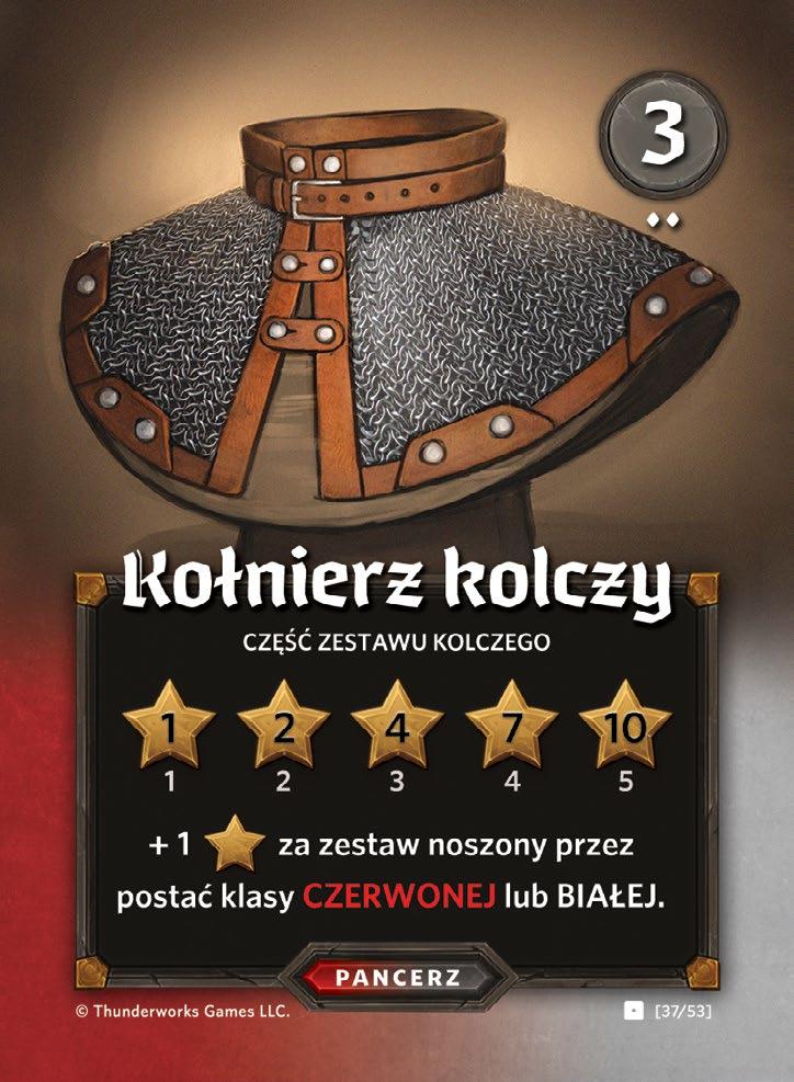 2. Kości w kolorze Klasy - Każda kość na Karcie Postaci, która pasuje kolorem do karty Klasy, jest warta jedną Gwiazdkę Reputacji. 3.