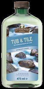 Zamiast tego w produkcie Tub & Tile zastosowano moc czyszczącą 20 cytryn (kwasu cytrynowego), aby zwalczyć zanieczyszczenia w