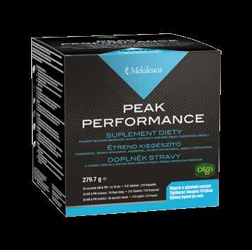 przedsiębiorców produkty Peak Performance Pack zapewniają specjalnie ukierunkowane wsparcie dietetyczne, zwiększające sprawność i podnoszące jakość