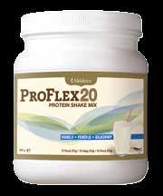 białek i błonnika zawarta w produkcie ProFIex2O dostarcza 20 gramów białka.