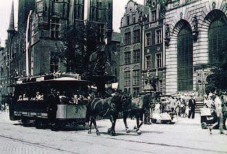 gorący temat 10 dy było pierwsze: pierwszy tramwaj, pierwsze przedsiębiorstwo tramwajowe, pierwsza linia Pierwsza trasa była jednotorowa, z kilkoma mijankami, miała 10 kilometrów długości i wiodła z